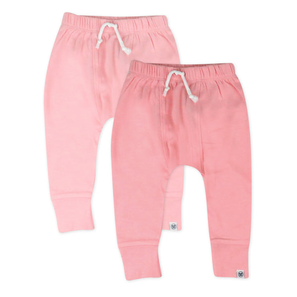 2-Pack Organic Cotton Honest Pants, Pink
