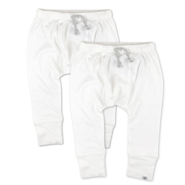 2-Pack Organic Cotton Honest Pants, Bright White