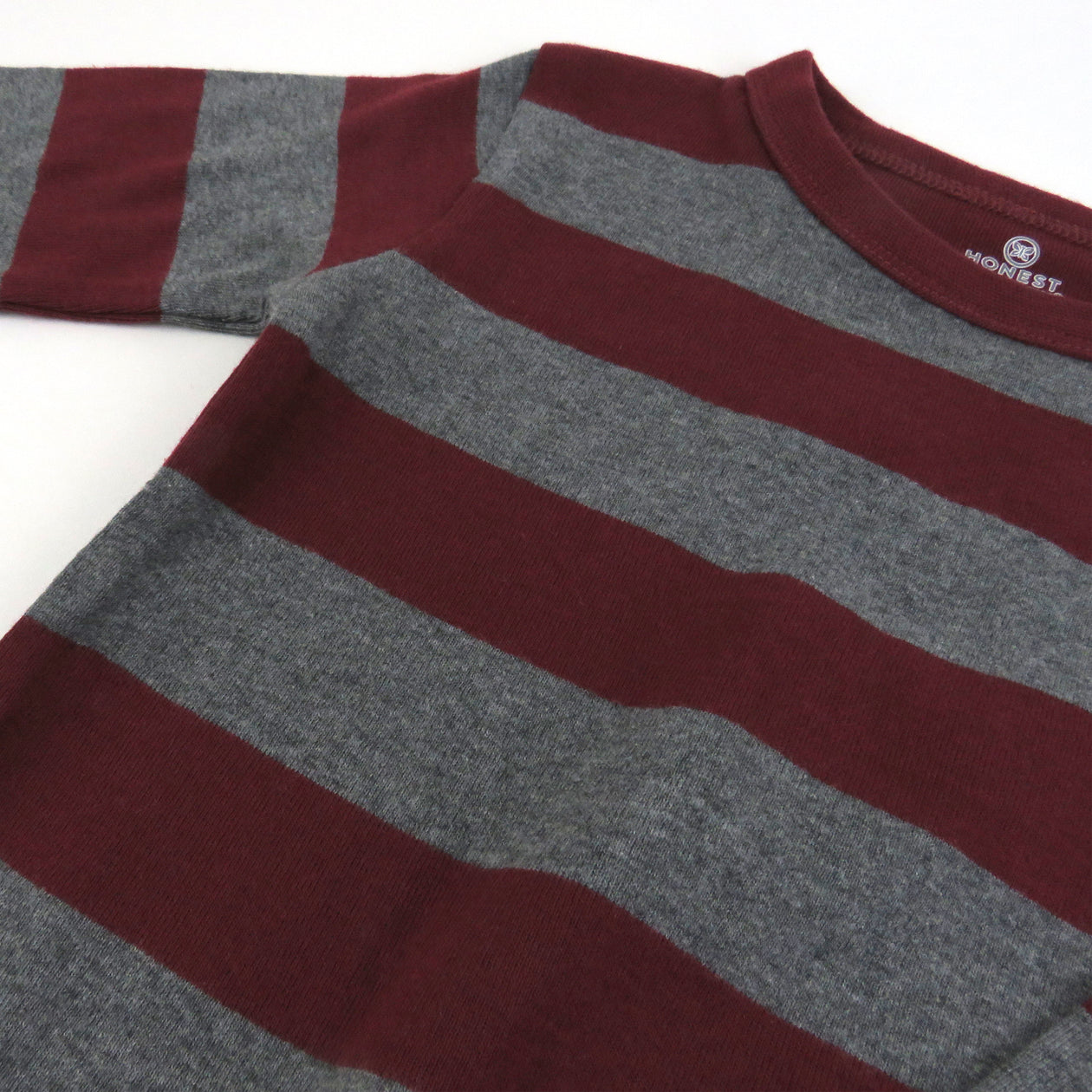 2-Pack Coveralls, Preppy Burgundy Stripe