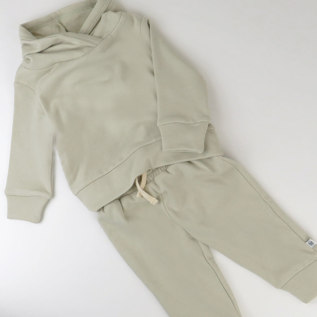 2Piece Light Weight Hoodie & Sweatpant Set Honest Baby Clothing