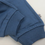 2-Piece Fleece Hoodie and Sweatpant Set, Color Block Collegiate Blue