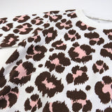 Go to slide 3, 2-Piece Cozy Sweatsuit Set, Purr-fect Cheetah Ivory