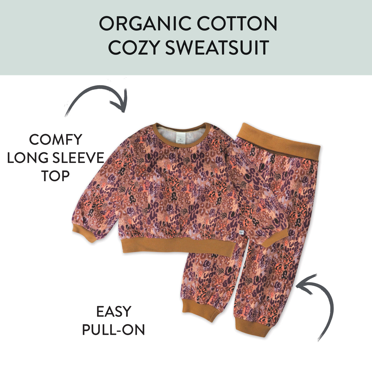 Organic Cotton Sweat suit Set