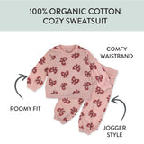 Go to slide 2, 2-Piece Cozy Sweatsuit Set, Like a Bow