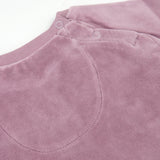 Velour Sweatsuit, Dusty Lavender