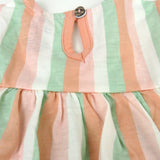 2-Piece Top with Diaper Cover, Serene Stripe Peach