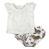 2-Piece Top with Diaper Cover, Tiger Cubs