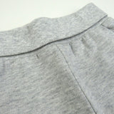 2-Piece Cozy Sweatsuit with Embroidered Sleeve, Light Gray Heather