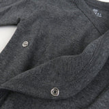 Go to slide 5, 3-Pack Organic Cotton Long Sleeve Side-Snap Bodysuits, Olive Checkerboard 