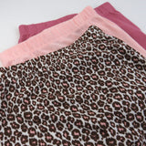 Go to slide 4, 3-Pack Organic Cotton Footed Pants, Mini Cheetah Pink