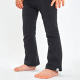 3-Pack Organic Cotton Flare Legging Pant, Black Ombre