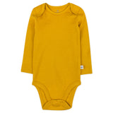 5-Pack Organic Cotton Long Sleeve Bodysuits, Graphic Nature