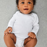 5-Pack Organic Cotton Long Sleeve Bodysuits, Natural Ombre