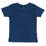 5-Pack Organic Cotton Short Sleeve T-Shirts, Ombre Blues