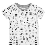 5-Pack Organic Cotton Short Sleeve T-Shirts, Pattern Play