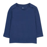 5-Pack Organic Cotton Long Sleeve T-Shirts, Blue Ombre