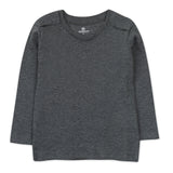5-Pack Organic Cotton Long Sleeve T-Shirts, Gray Ombre