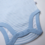 Go to slide 4, 5-Pack Organic Cotton Short Sleeve Bodysuits, Aloha Daisy