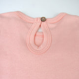 5-Pack Long Sleeve Ruffle Bodysuit, Romantic Pink