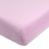 Organic Cotton Fitted Crib Sheet, Lavender