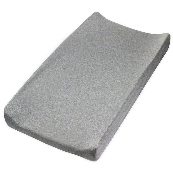 Organic Cotton Changing Pad Cover, Gray Heather