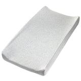 Organic Cotton Changing Pad Cover, Light Gray Heather