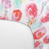 Organic Cotton Changing Pad Cover, Rose Blossom