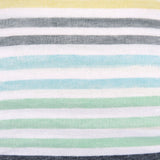 Organic Cotton Changing Pad Cover, Rainbow Stripe Blues