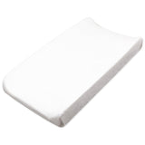 Organic Cotton Baby Terry Changing Pad Cover, Bright White