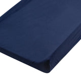 2-Pack Organic Cotton Changing Pad Covers, Compass / Navy