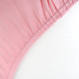 2-Pack Organic Cotton Bassinet Sheets, Pink