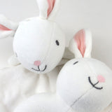Rabbit Lovey and Rattle BUNNY SWEET Gift Set, Rabbit