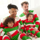 Organic Cotton Holiday Matching Family Pajamas, Bold Holiday