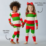 Organic Cotton Holiday Matching Family Pajamas, Bold Holiday
