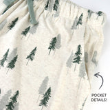Organic Cotton Holiday Matching Family Pajamas, Into the Woods