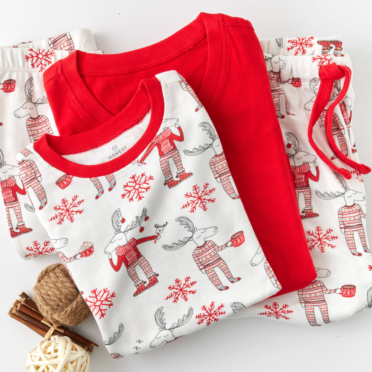 Buy HonestBaby Cotton Holiday Family Jammies Pajamas Online at  desertcartSeychelles
