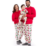 Organic Cotton Holiday Matching Family Pajamas, Snow Shakes