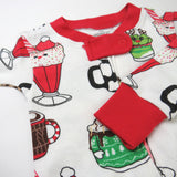 Organic Cotton Holiday Matching Family Pajamas, Snow Shakes