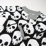 Organic Cotton Holiday Matching Family Pajamas, Happy Skulls