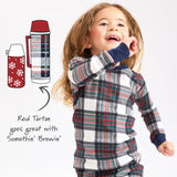 Organic Cotton Holiday Matching Family Pajamas, Red Tartan