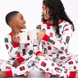 Organic Cotton Holiday Matching Family Pajamas, Somethin Brewin