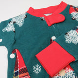 Organic Cotton Holiday Matching Family Pajamas, Secret Santa