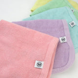 5-Pack Organic Cotton Washcloths, Rainbow Girl