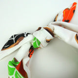 Go to slide 19, Organic Cotton Holiday Matching Family Pajamas, Spoo-oo-keey Donuts Green