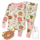 Organic Cotton Fun Foods Pajamas For Babies & Toddlers, Beary Breakfast