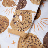 Organic Cotton Fun Foods Pajamas For Babies & Toddlers, Bagel Schmagel