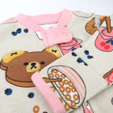 Organic Cotton Fun Foods Pajamas For Babies & Toddlers, Beary Breakfast