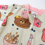 Organic Cotton Fun Foods Pajamas For Babies & Toddlers, Beary Breakfast