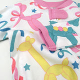 Organic Cotton Sleep & Plays, Birthday Bash Pinks