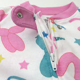 Organic Cotton Sleep & Plays, Birthday Bash Pinks
